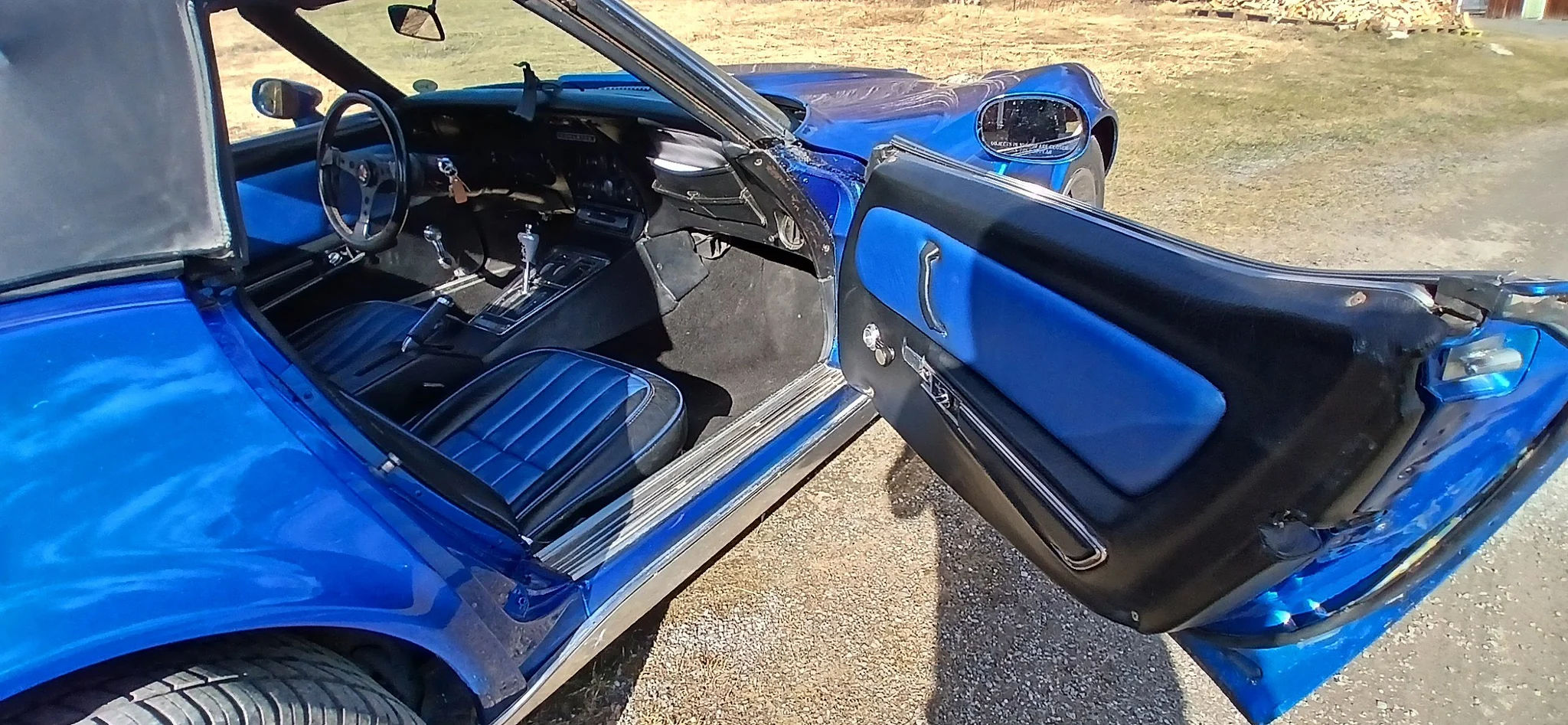 Innenraumfoto von 1974 Chevrolet Corvette Stingray Convertible C3 (8)