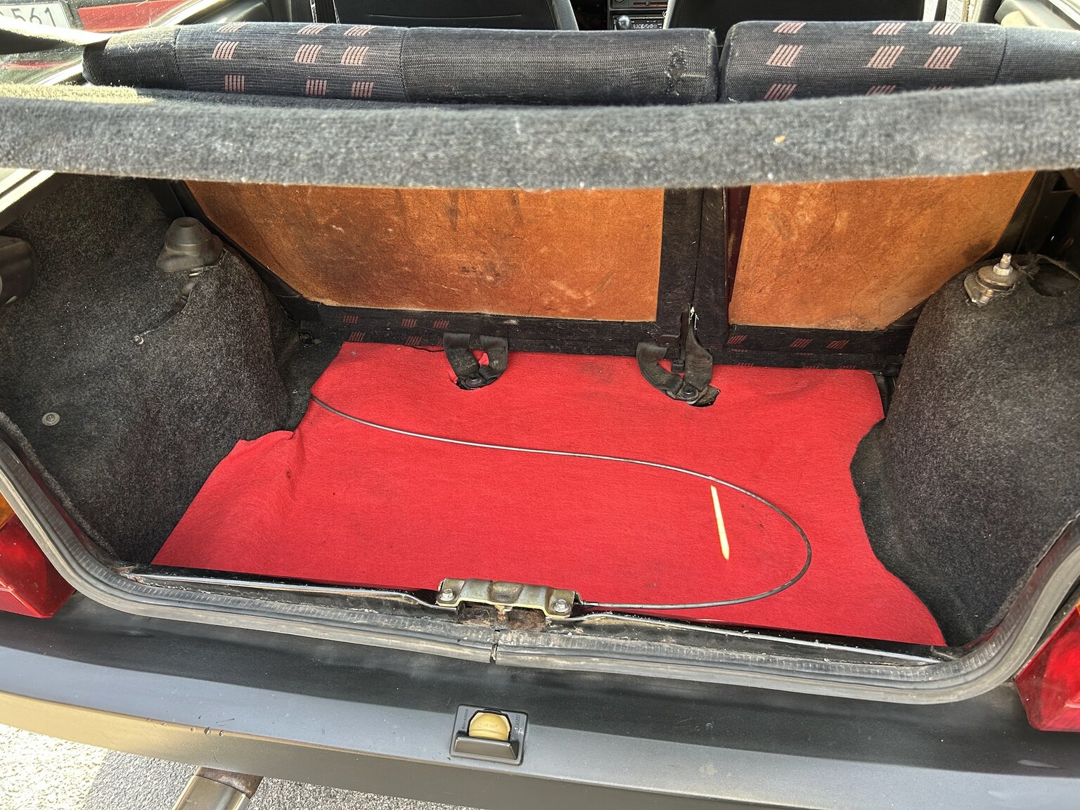 Interiörbild 1987 Fiat UNO Turbo I.E (5)