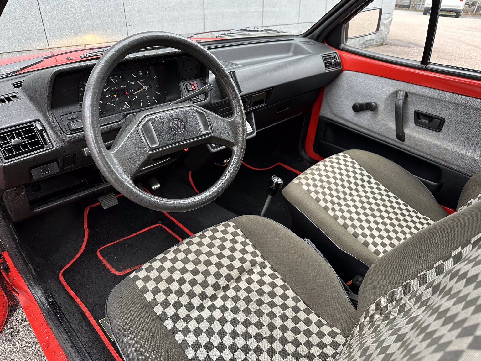 Interiörbild 1983 Volkswagen Polo CL (1)