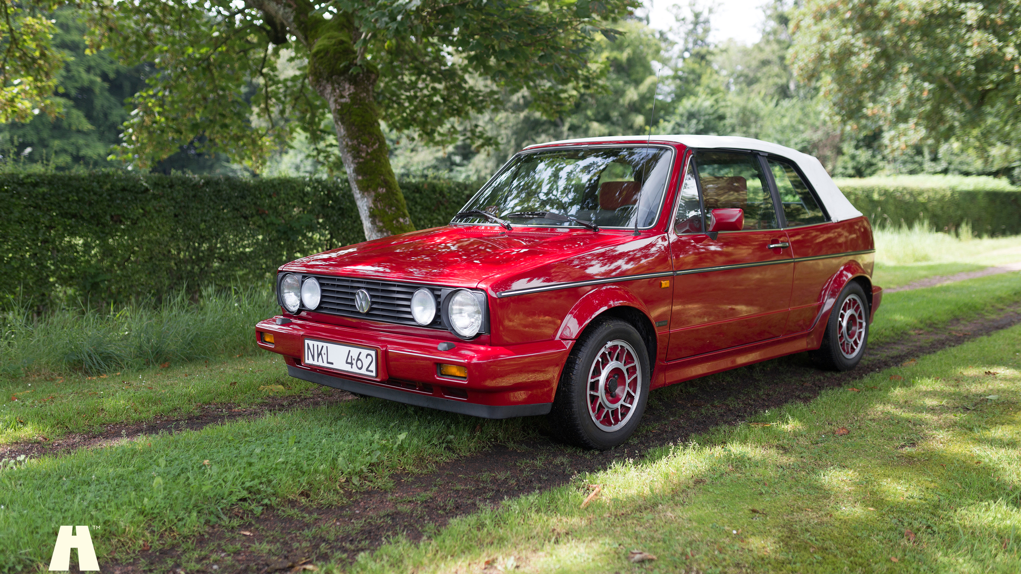 Exterior image of 1988 Volkswagen Golf GTI Cabriolet