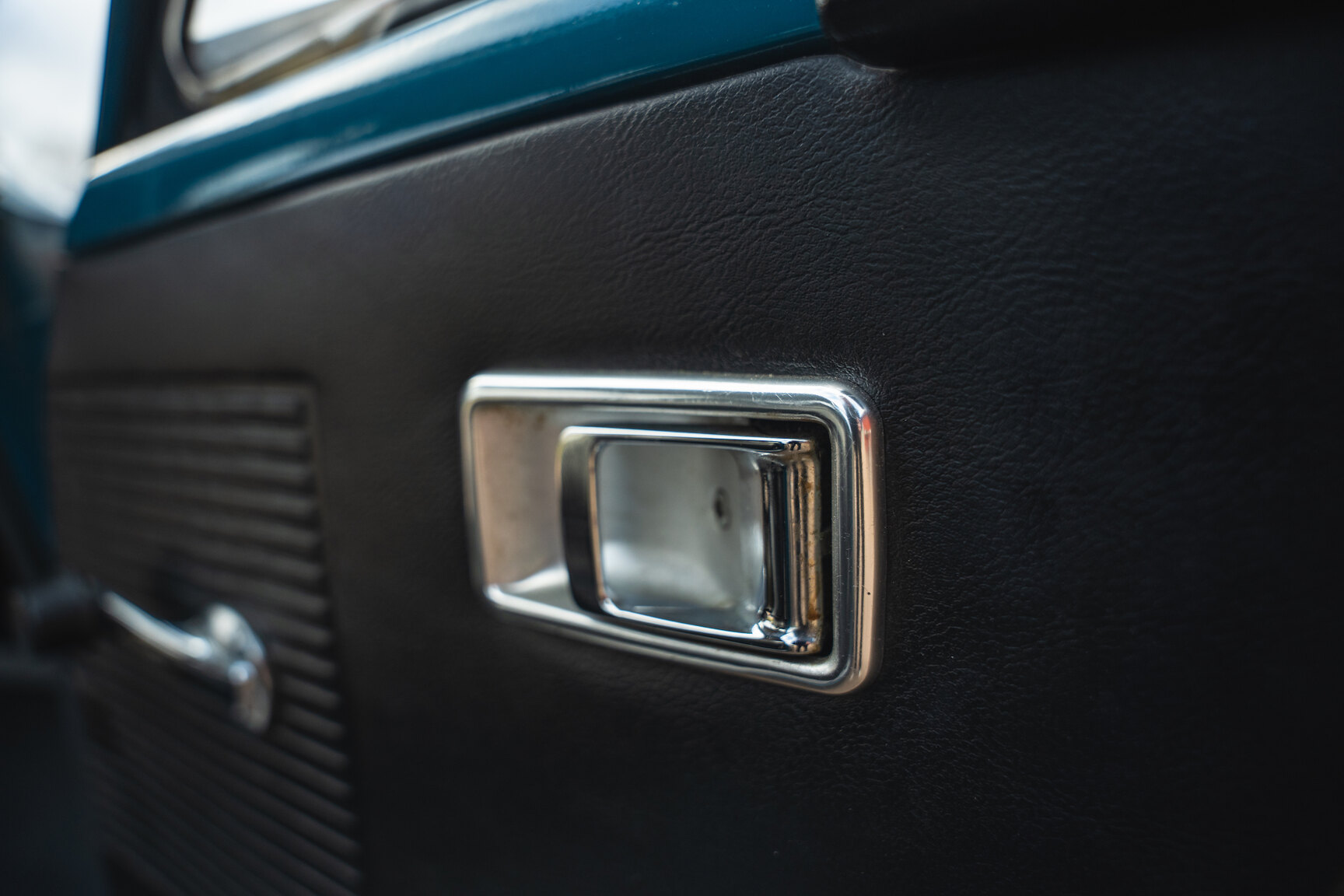 Interiörbild 1969 Toyota Corolla Coupé