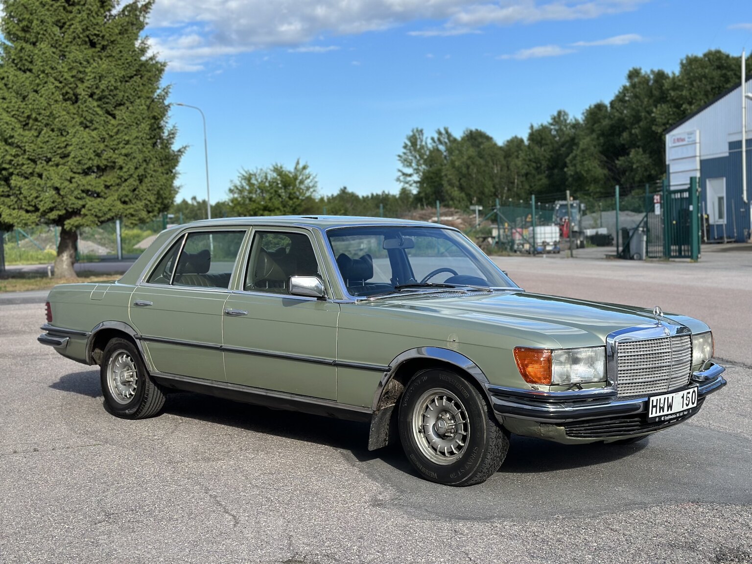 Interiörbild 1975 Mercedes Benz 450 SEL