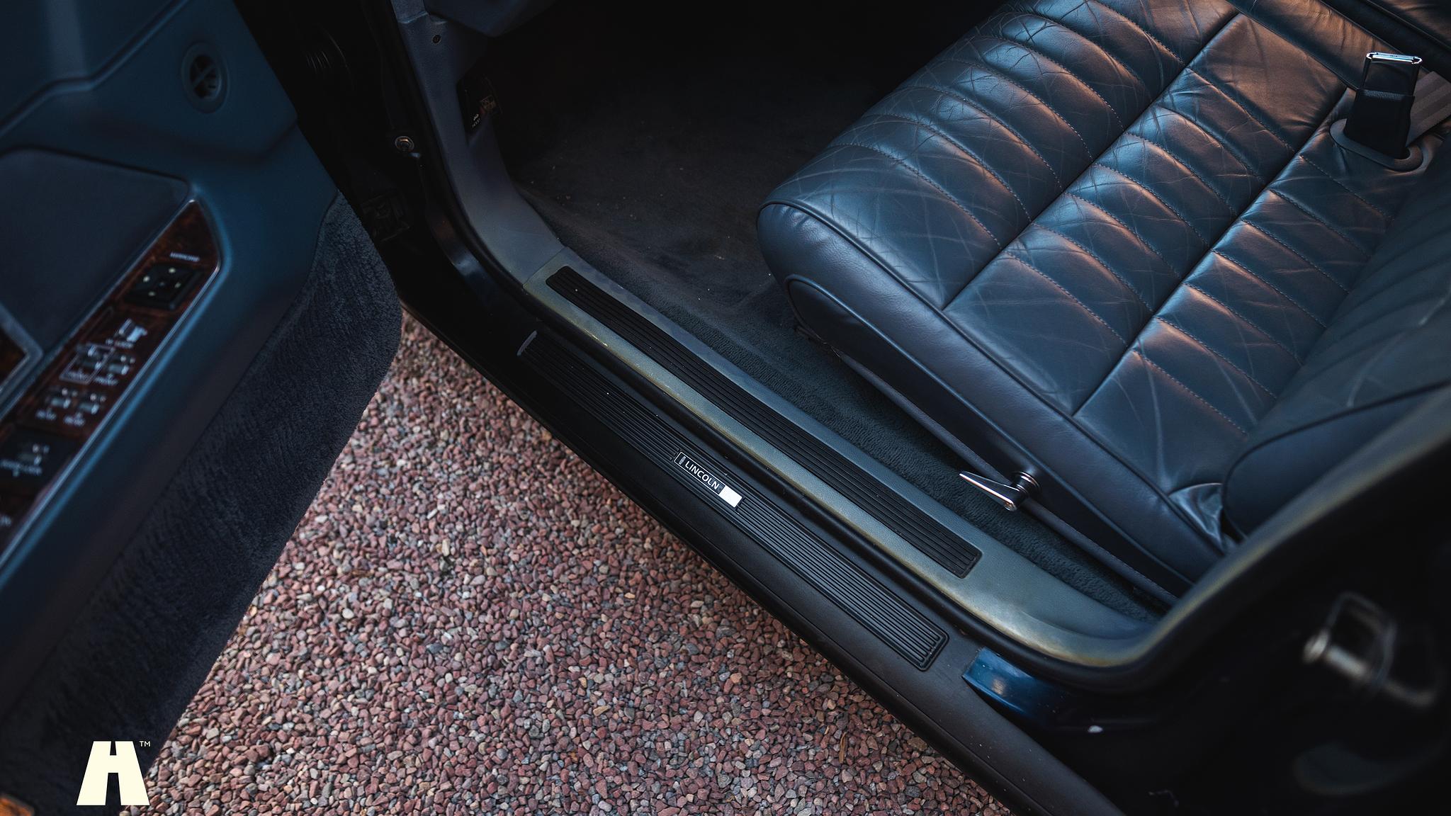 Interiörbild 1992 Lincoln Town Car Limousine 