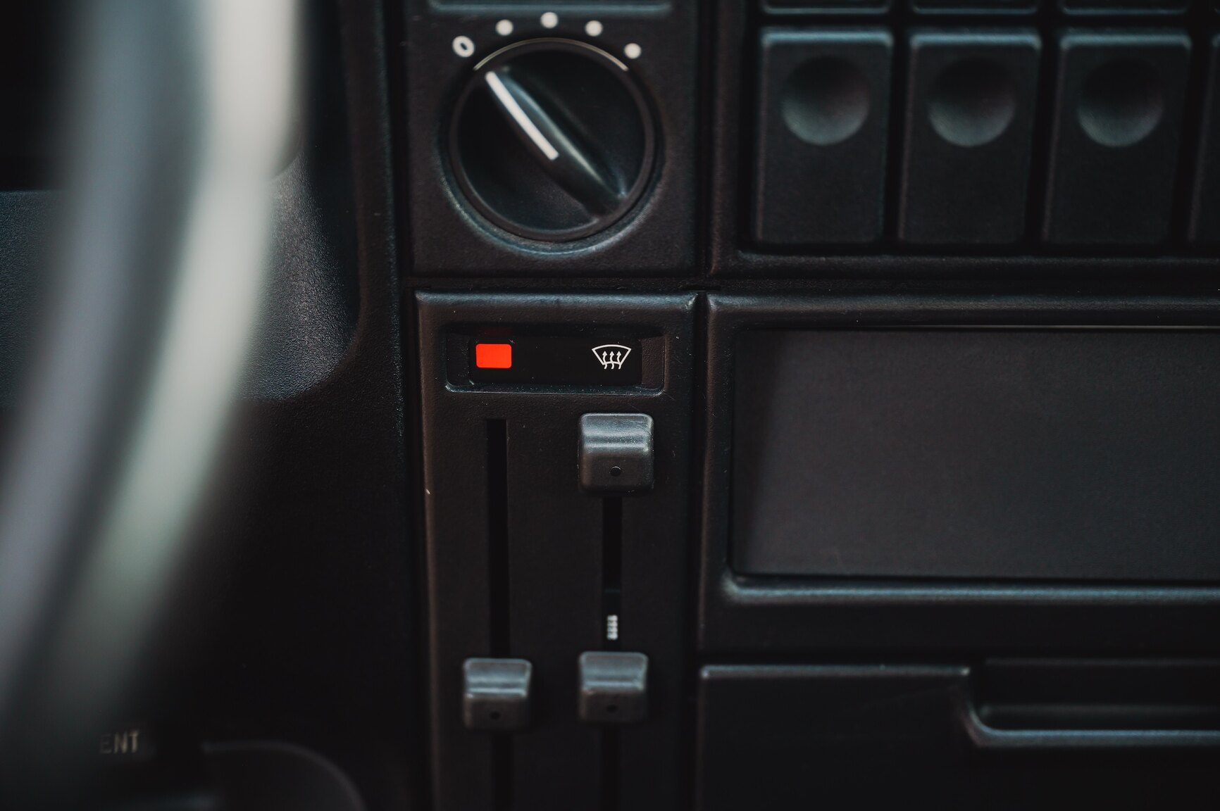 Innenraumfoto von 1986 Opel Monza GSE