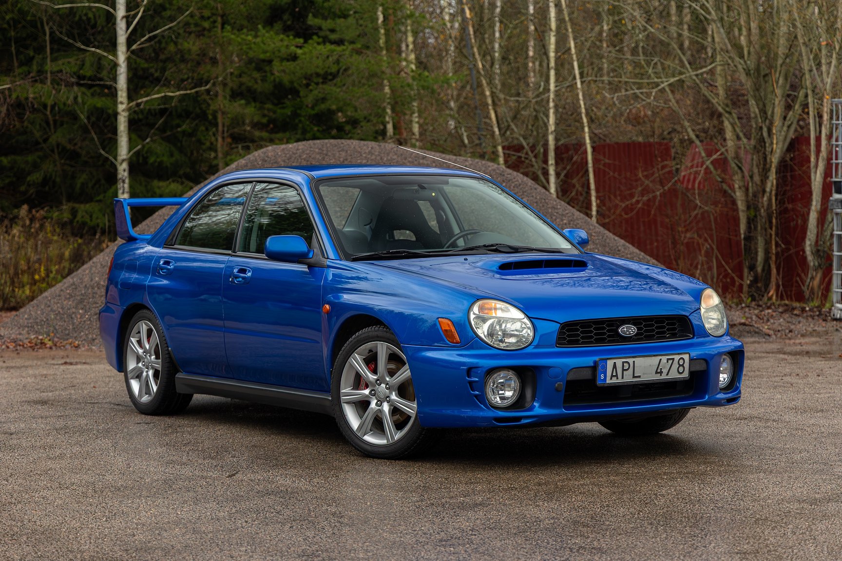 Exteriörbild på 2001 Subaru Impreza 2.0 WRX Turbo 4WD