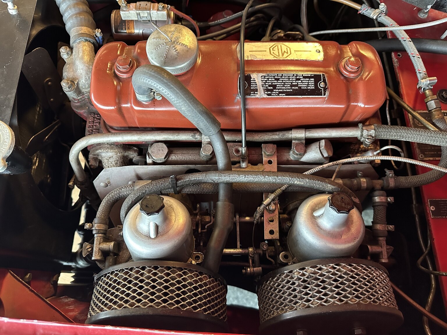 Image of 1959 MG MGA Roadster mechanics