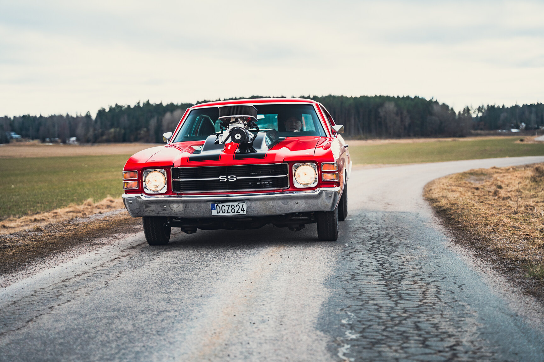 Exteriörbild på 1971 Chevrolet Chevelle SS