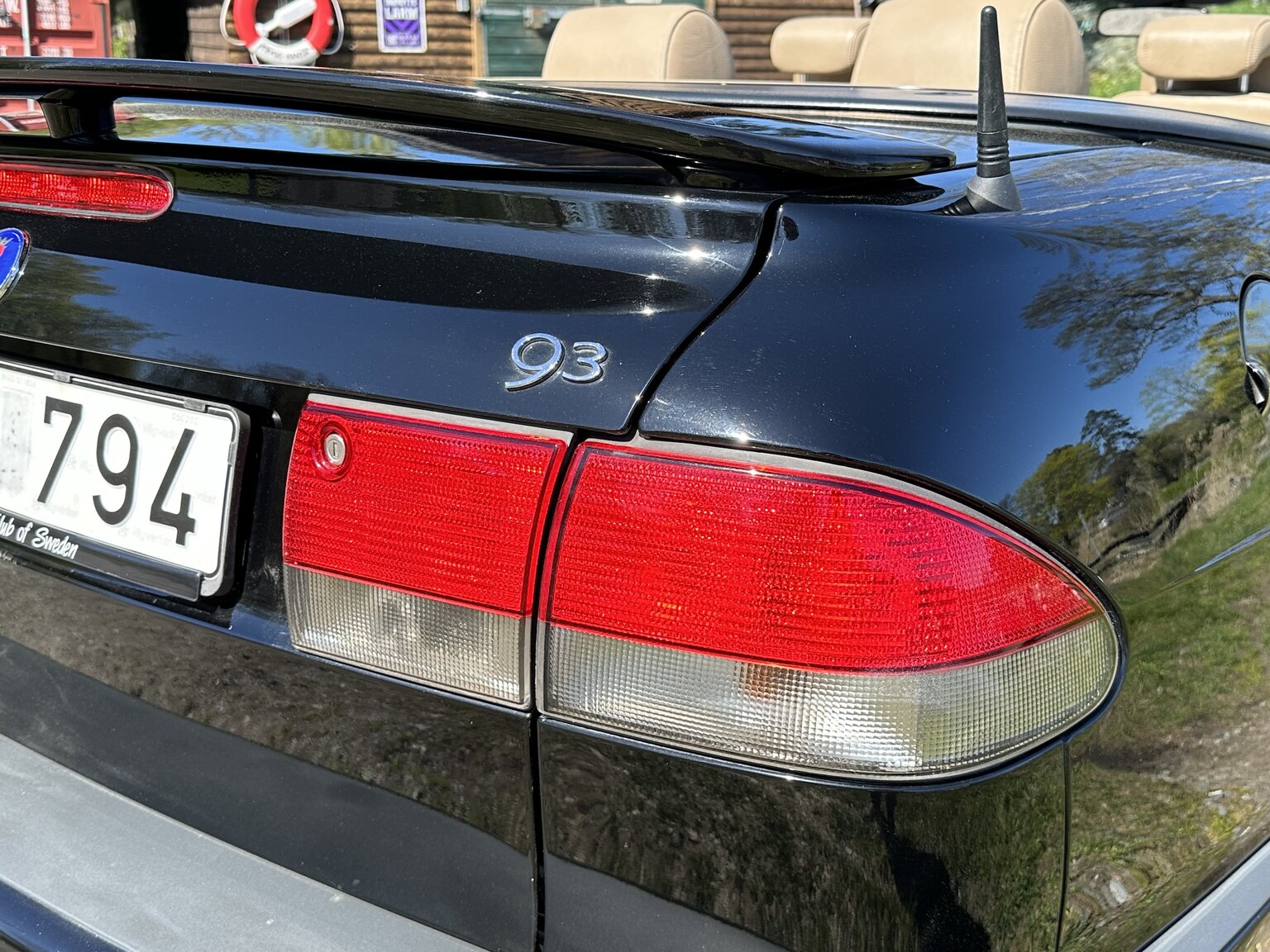 Exteriörbild på 2003 SAAB 9-3 Aero Turbo Cabriolet