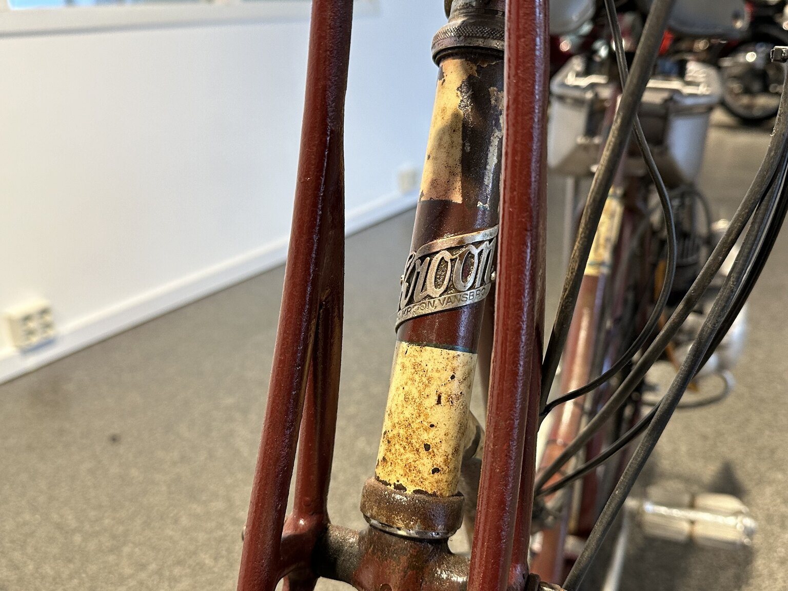 Exteriörbild på 1929 Velociped Kroon Victoria