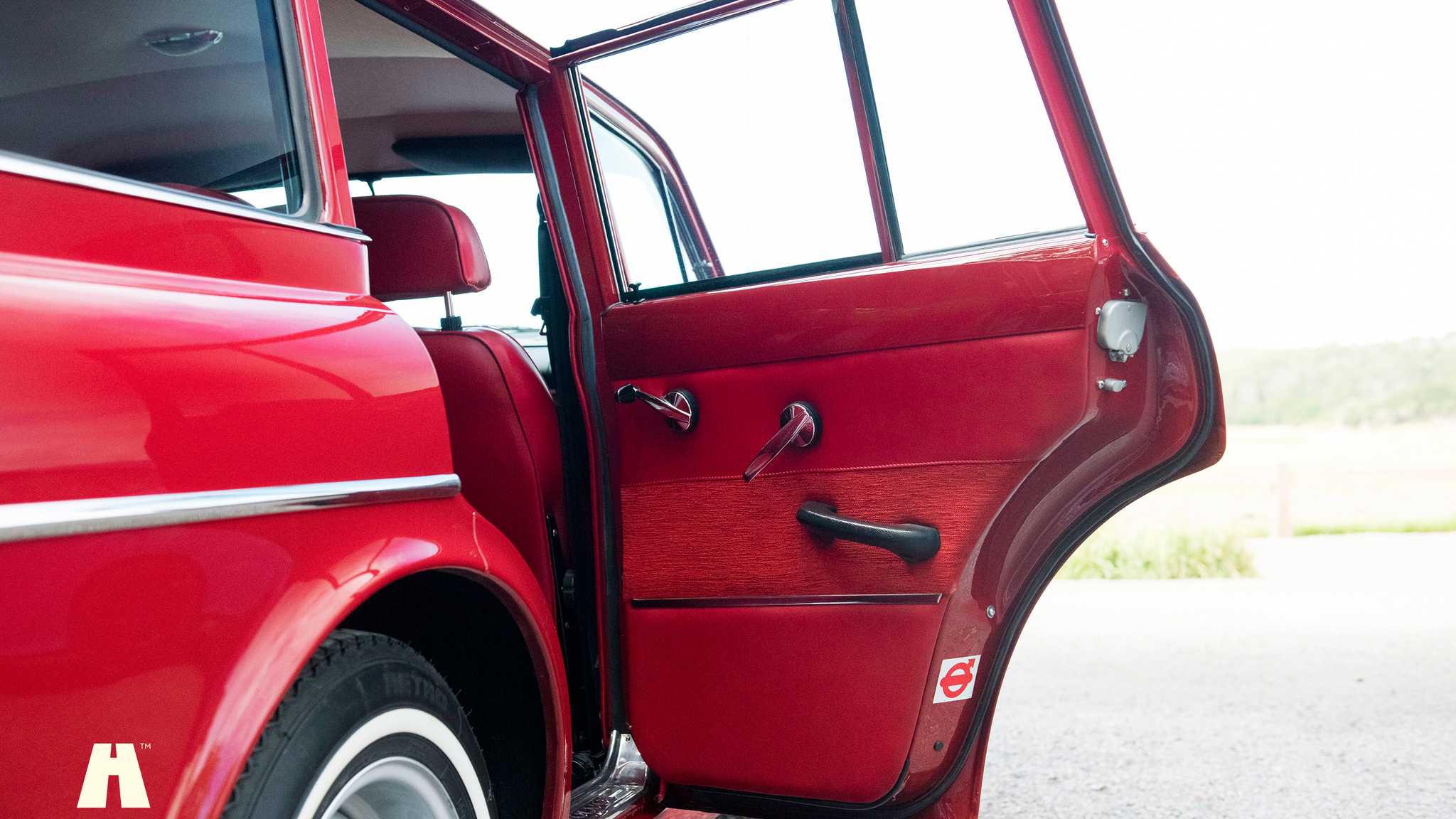 Interiörbild 1966 Volvo Amazon kombi 220