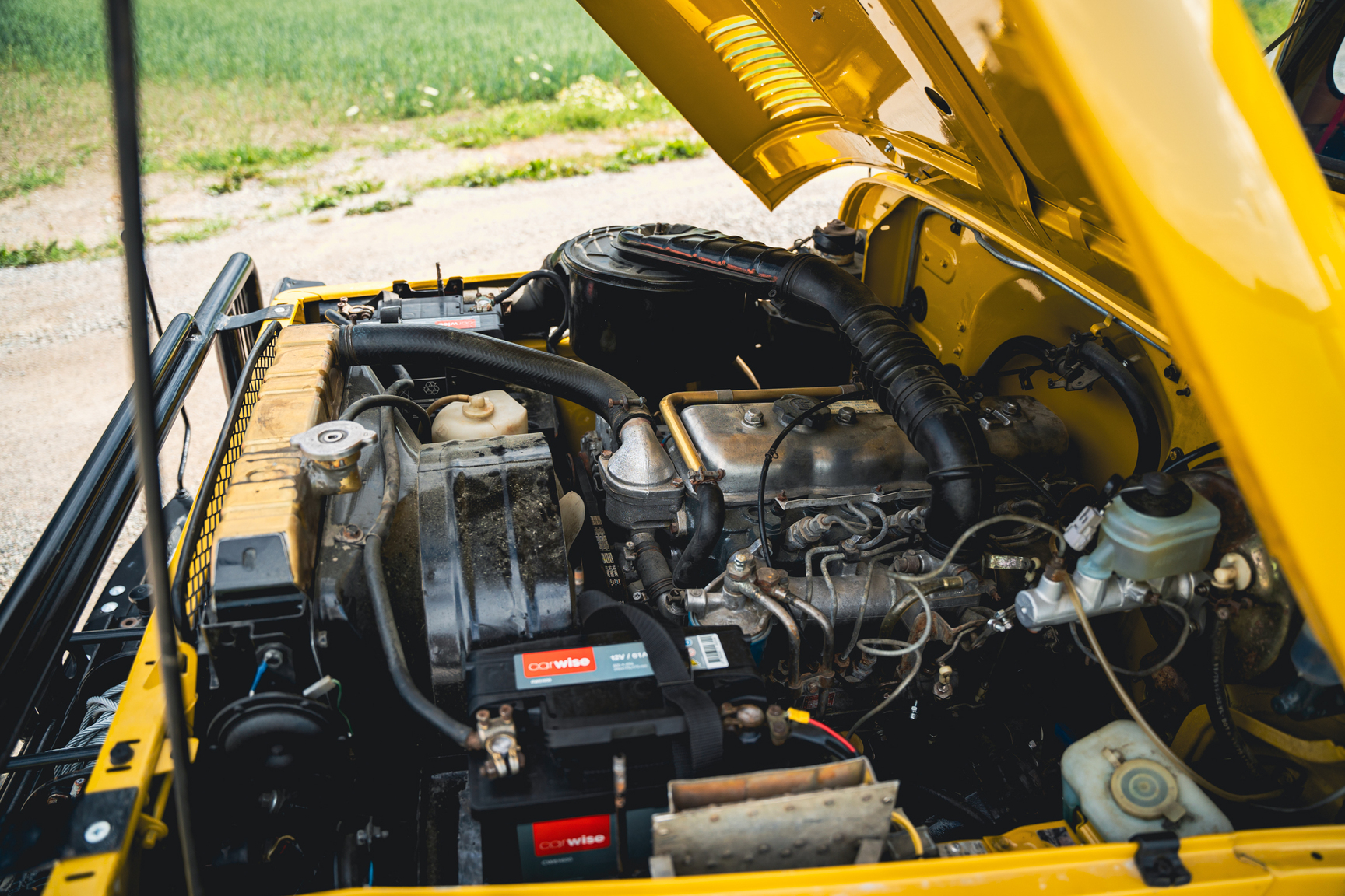 Image of 1976 Toyota Land Cruiser BJ40 mechanics