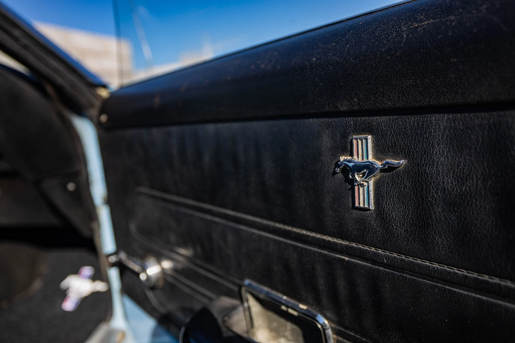 Innenraumfoto von 1969 Ford Mustang GT Cabriolet "M-code" (18)