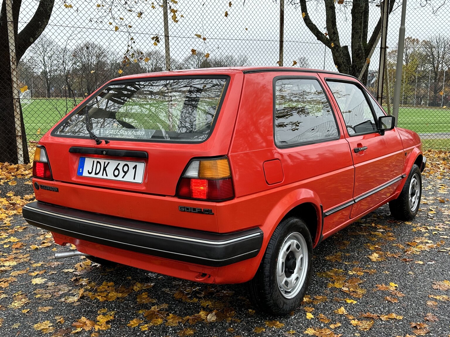 Exteriörbild på 1985 Volkswagen Golf CL