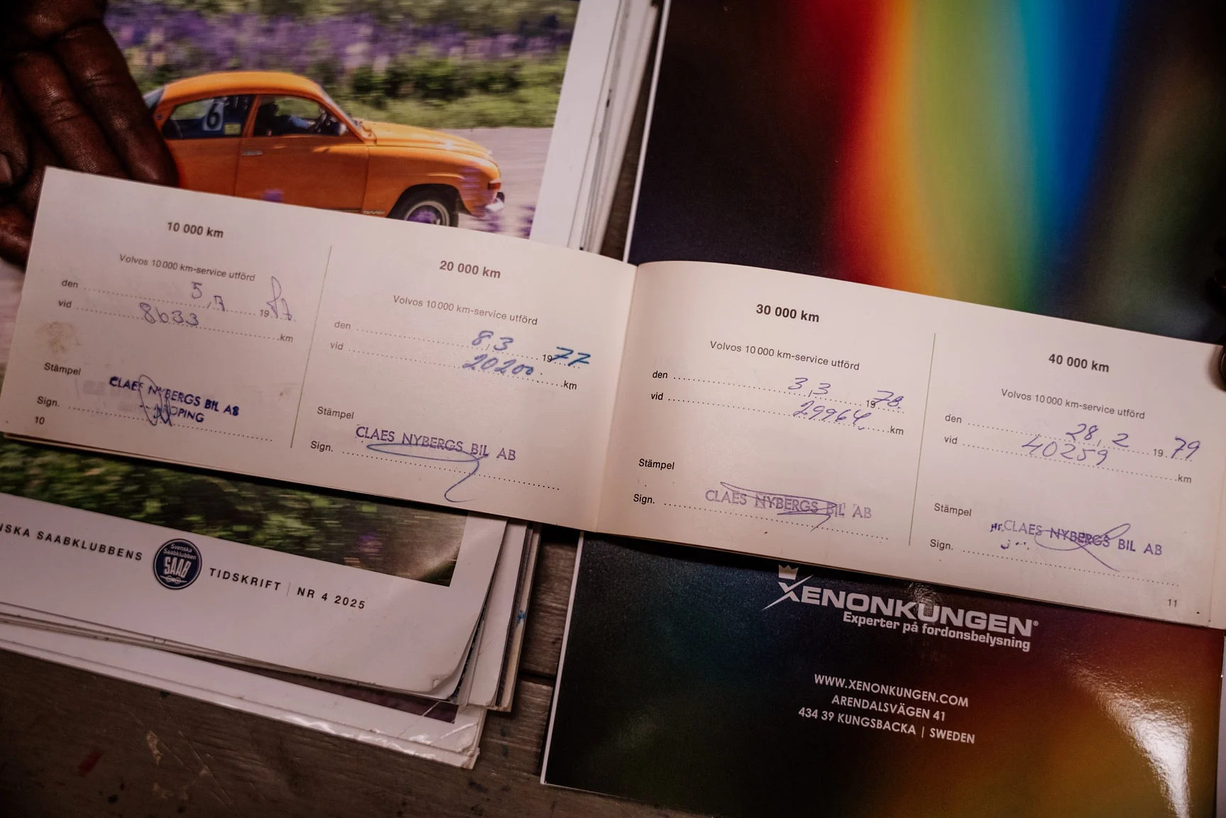 Dokumentation för 1975 Volvo 242 2-dörrars coupé (8)