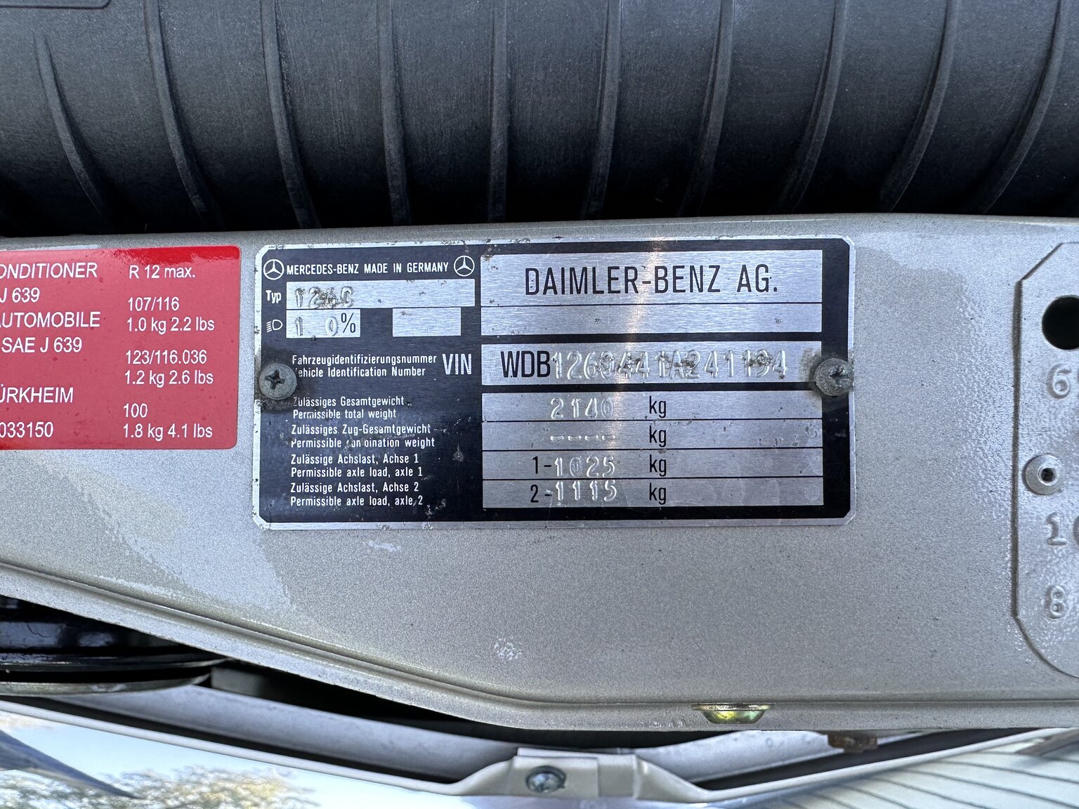 Image of 1986 Mercedes-Benz 500 SEC mechanics (13)