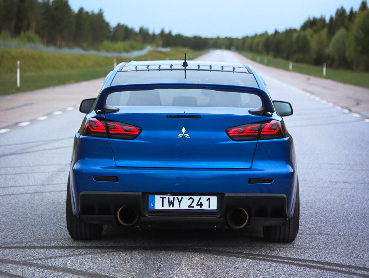 Exterior image of 2008 Mitsubishi Lancer EVO X