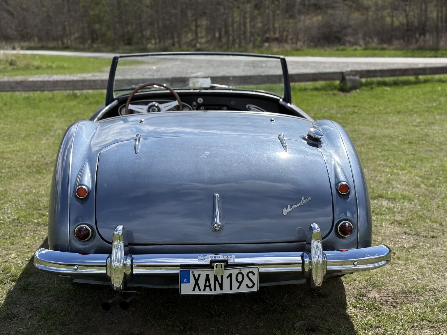 Exteriörbild på 1958 Austin-Healey 100-6