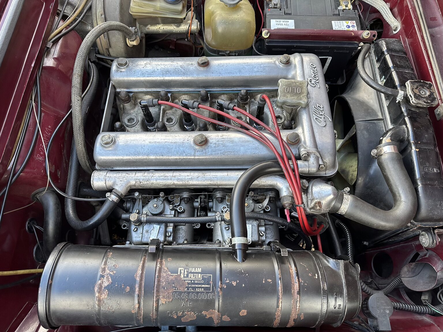 1973 Alfa Romeo Berlina 2000, Mekanik