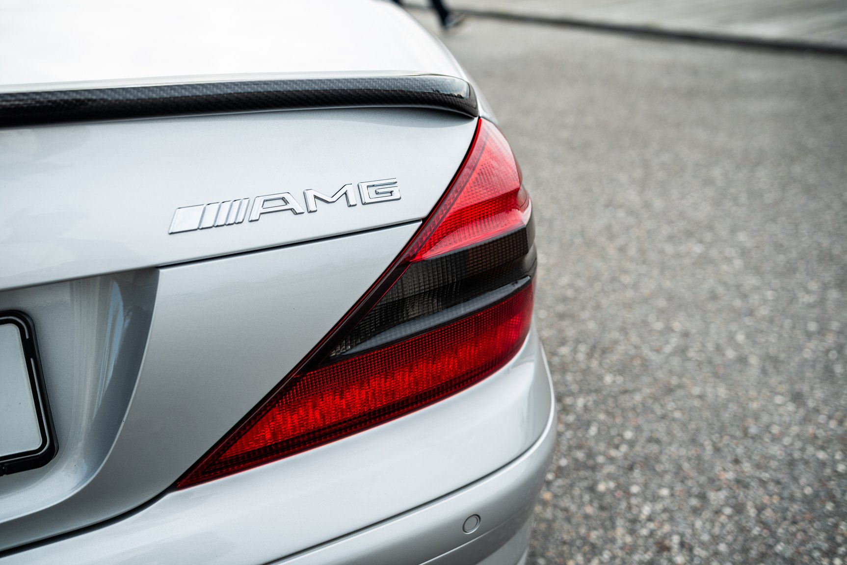 Exterior image of 2002 Mercedes SL 55 AMG