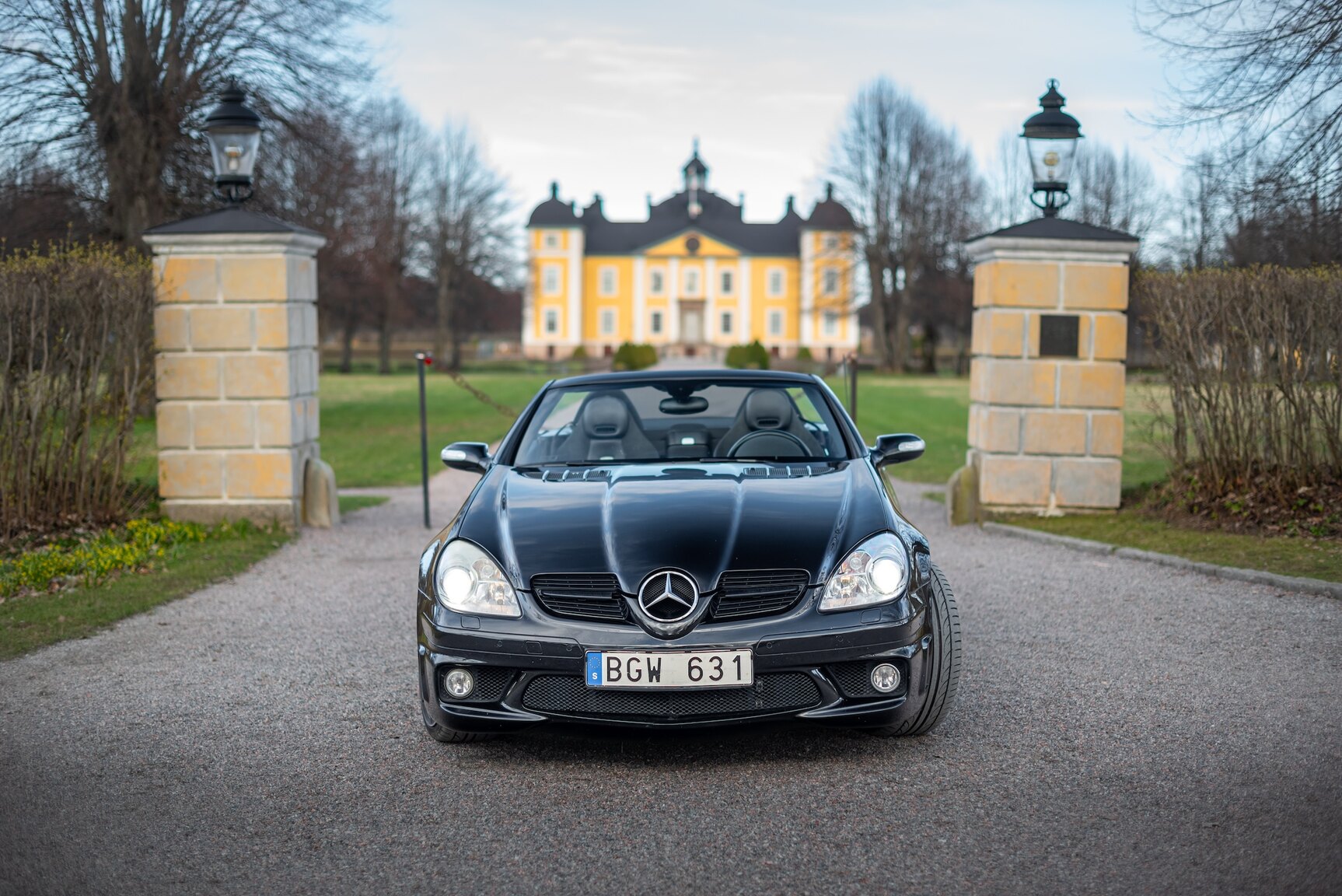 Exterior image of 2006 Mercedes-Benz SLK 55 AMG Kleemann