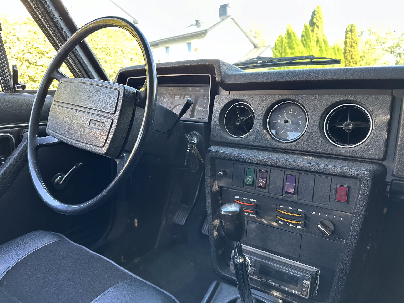 Interiörbild 1973 Volvo 142