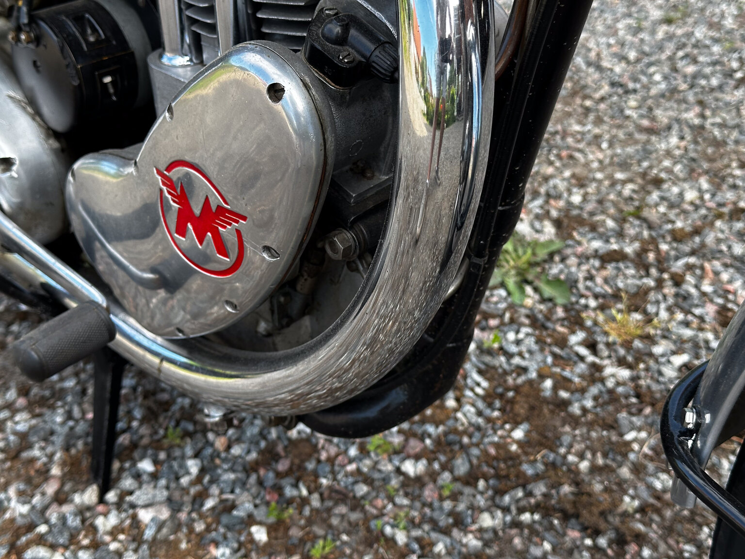 Image of 1952 AJS 16MS 350cc Matchless-replica mechanics