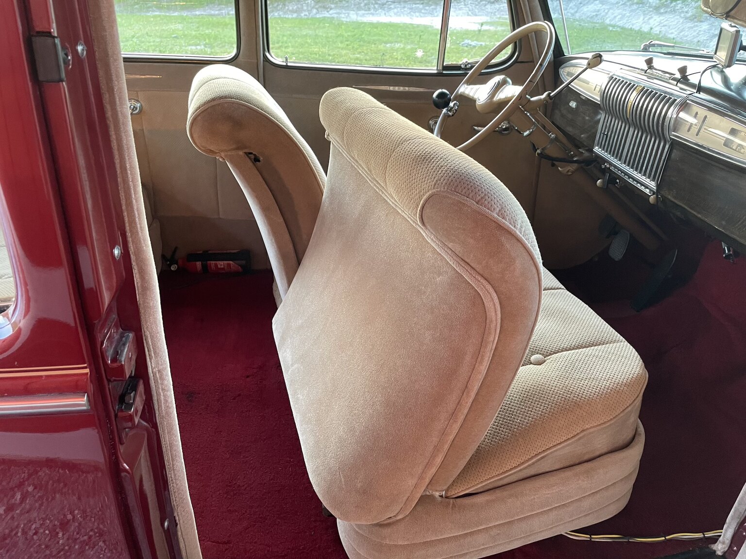 Interior image of 1940 Hudson Modell 40 Traveller Brougham 