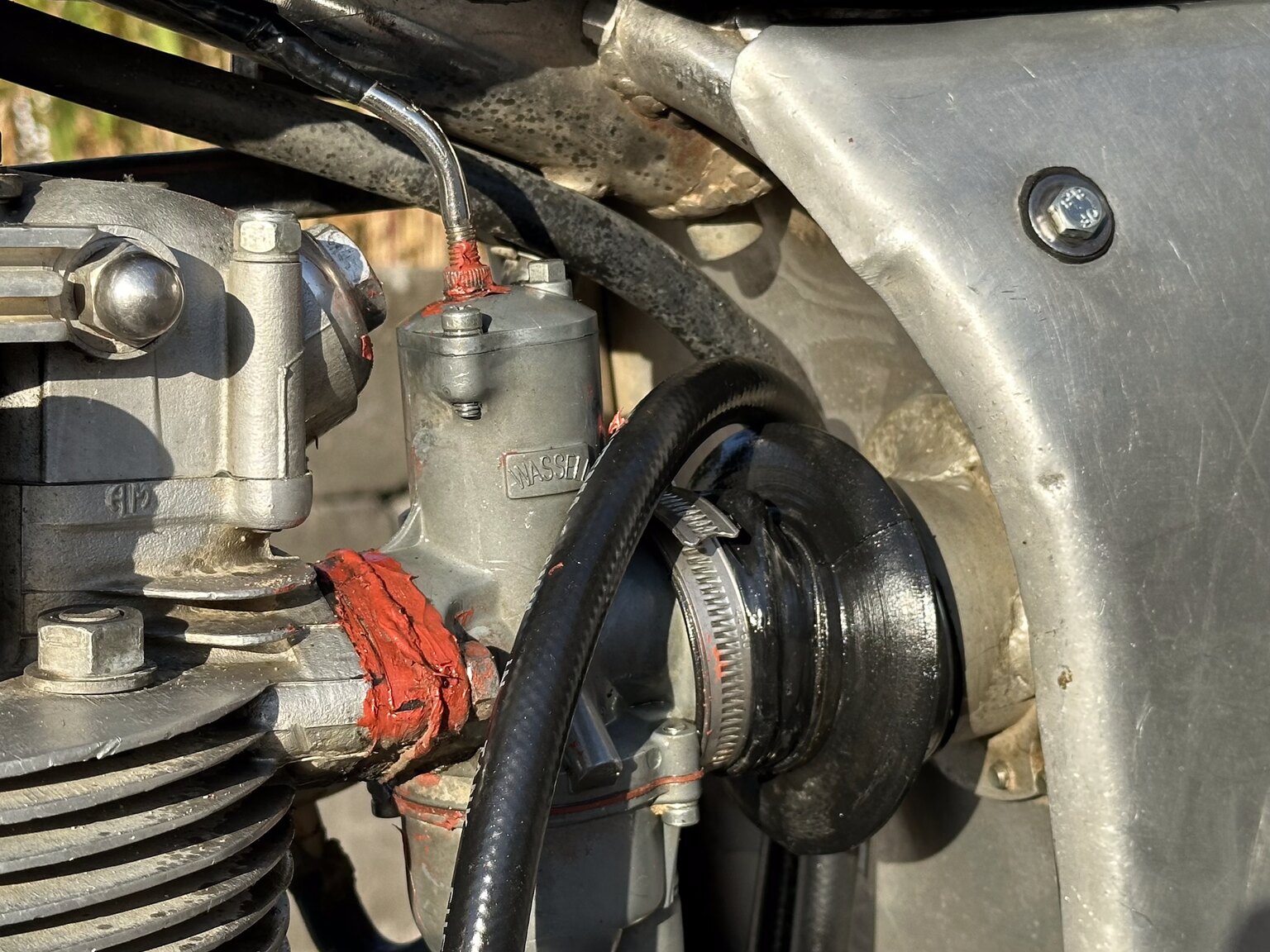 Image of BSA B44 mechanics