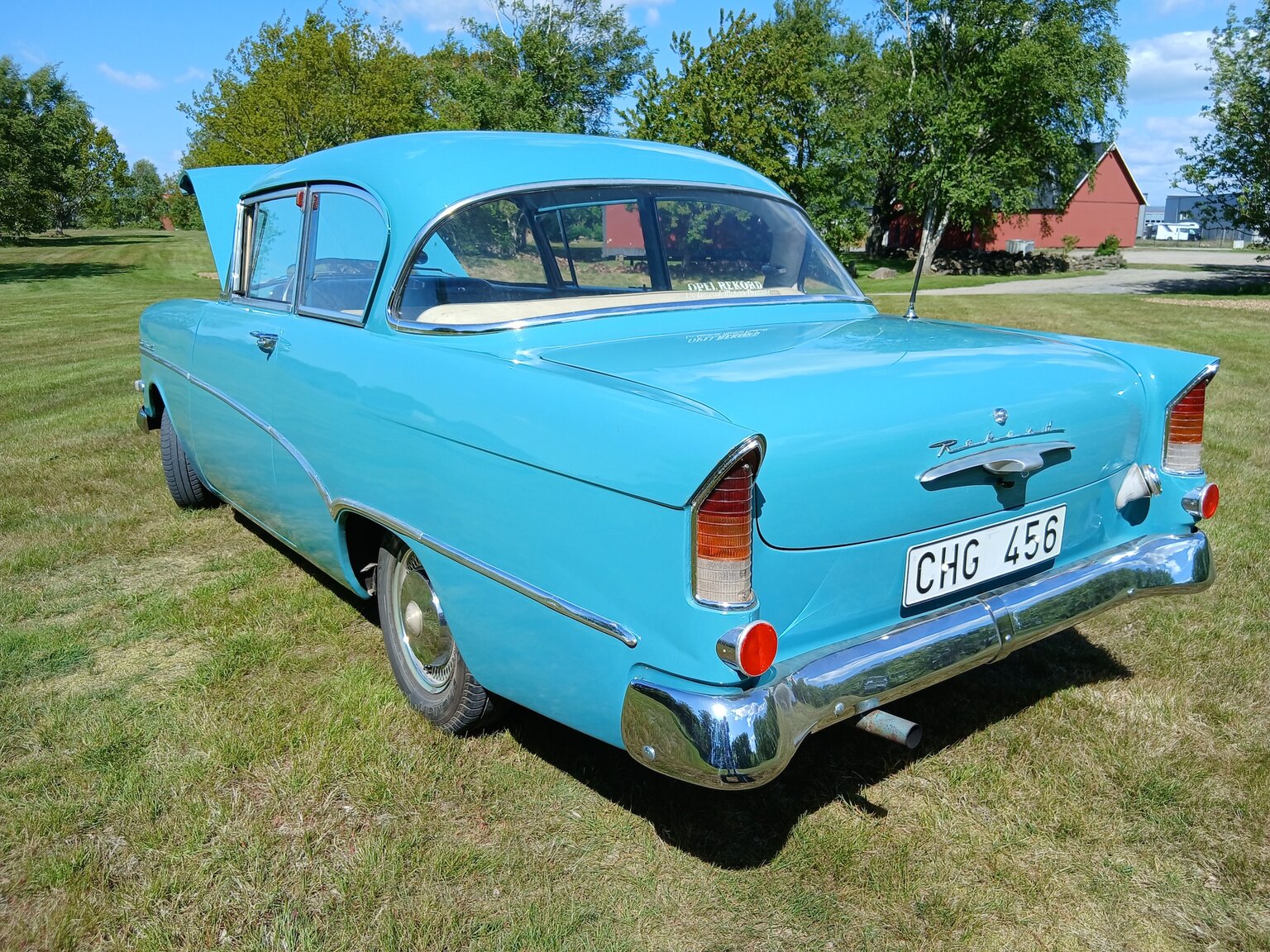 Aussenfoto 1958 Opel Olympia Rekord