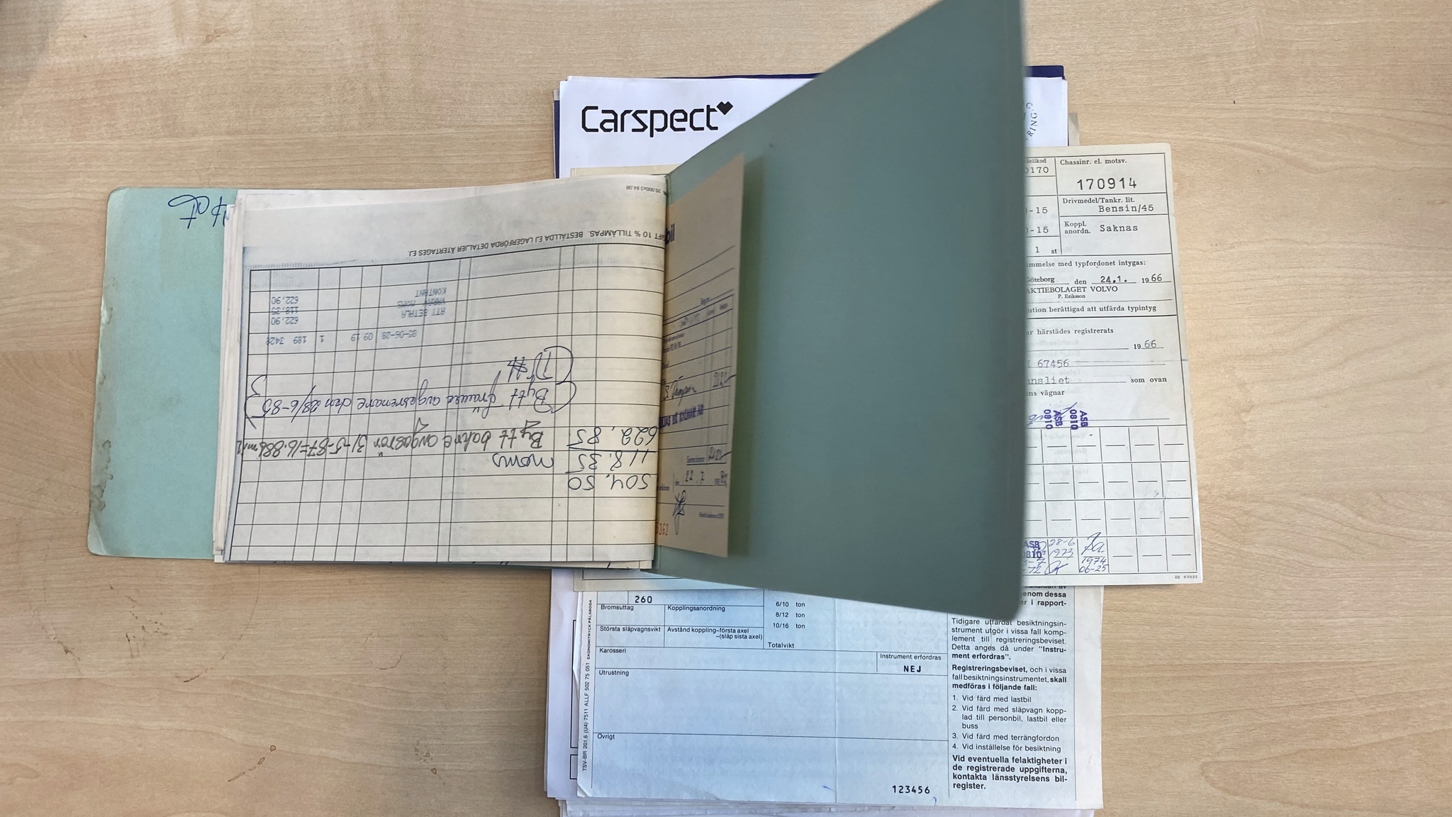 Dokumentation, 1966 Volvo Amazon (28)