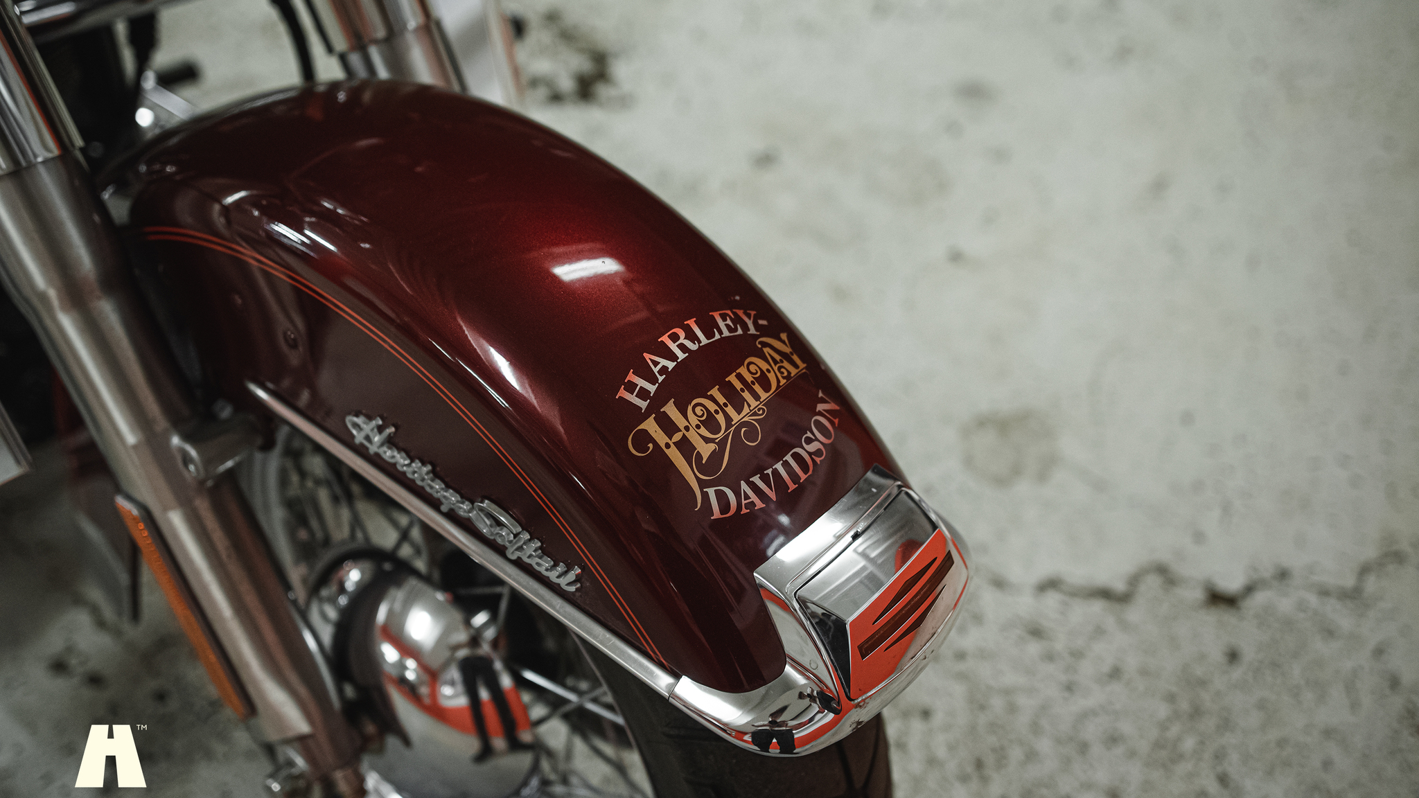 Exterior image of 2002 Harley-Davidson Heritage Softail Classic