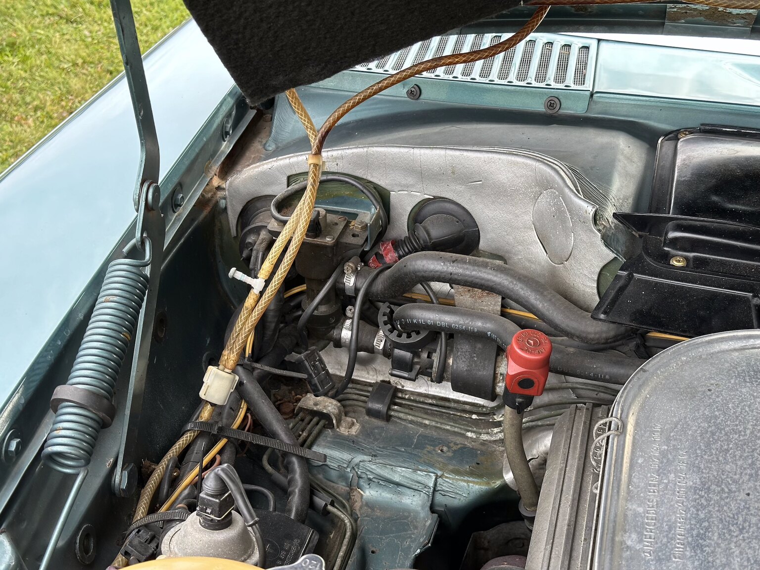 1985 Mercedes-Benz 380 SL, Mekanik