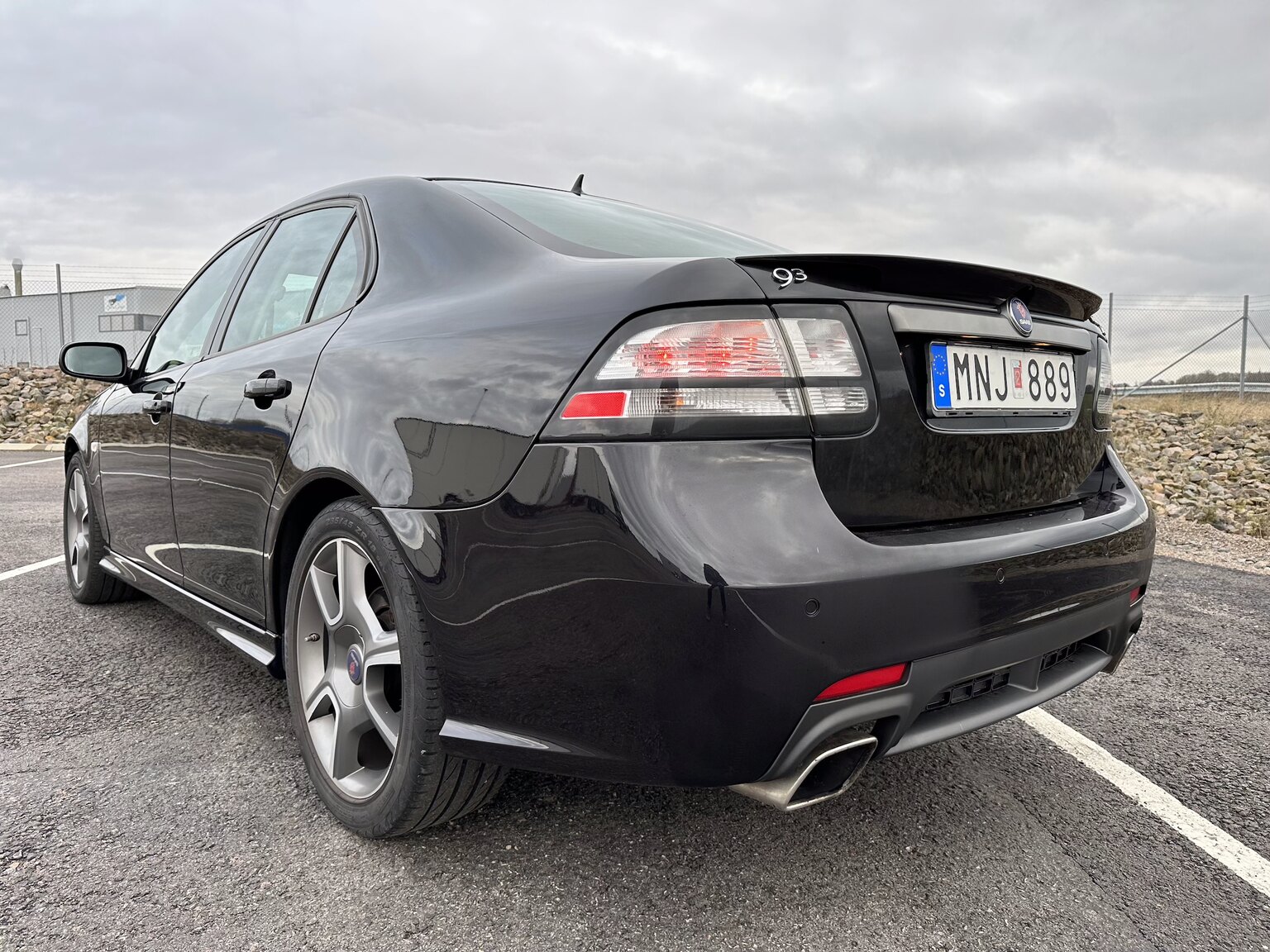 Exteriörbild på 2008 Saab 9-3 Turbo X