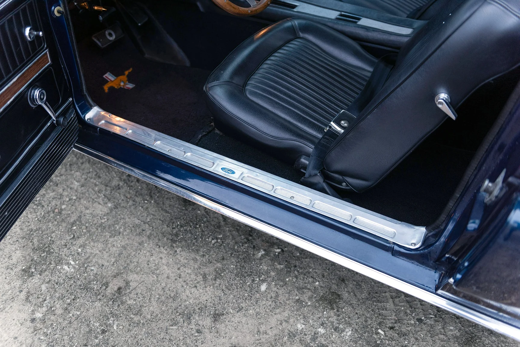 Interiörbild 1968 Ford Mustang GTA S-Code (33)