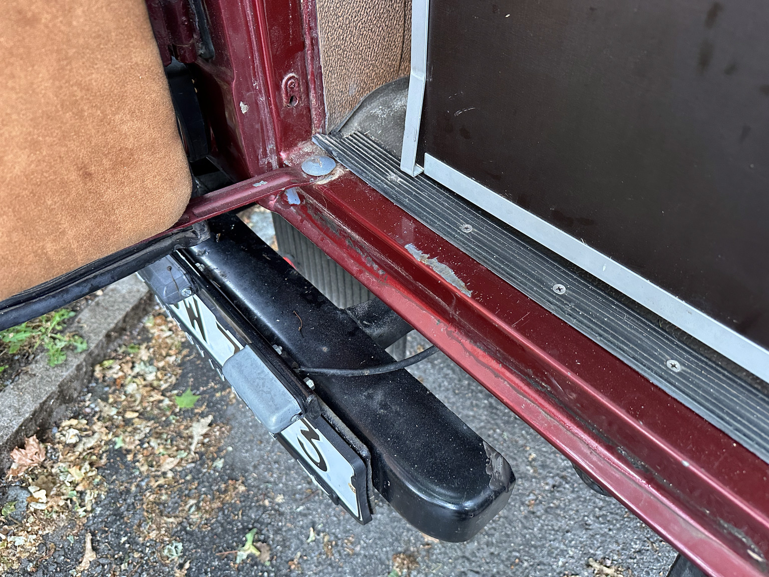 Interiörbild 1986 Mercedes 280 GE (58)