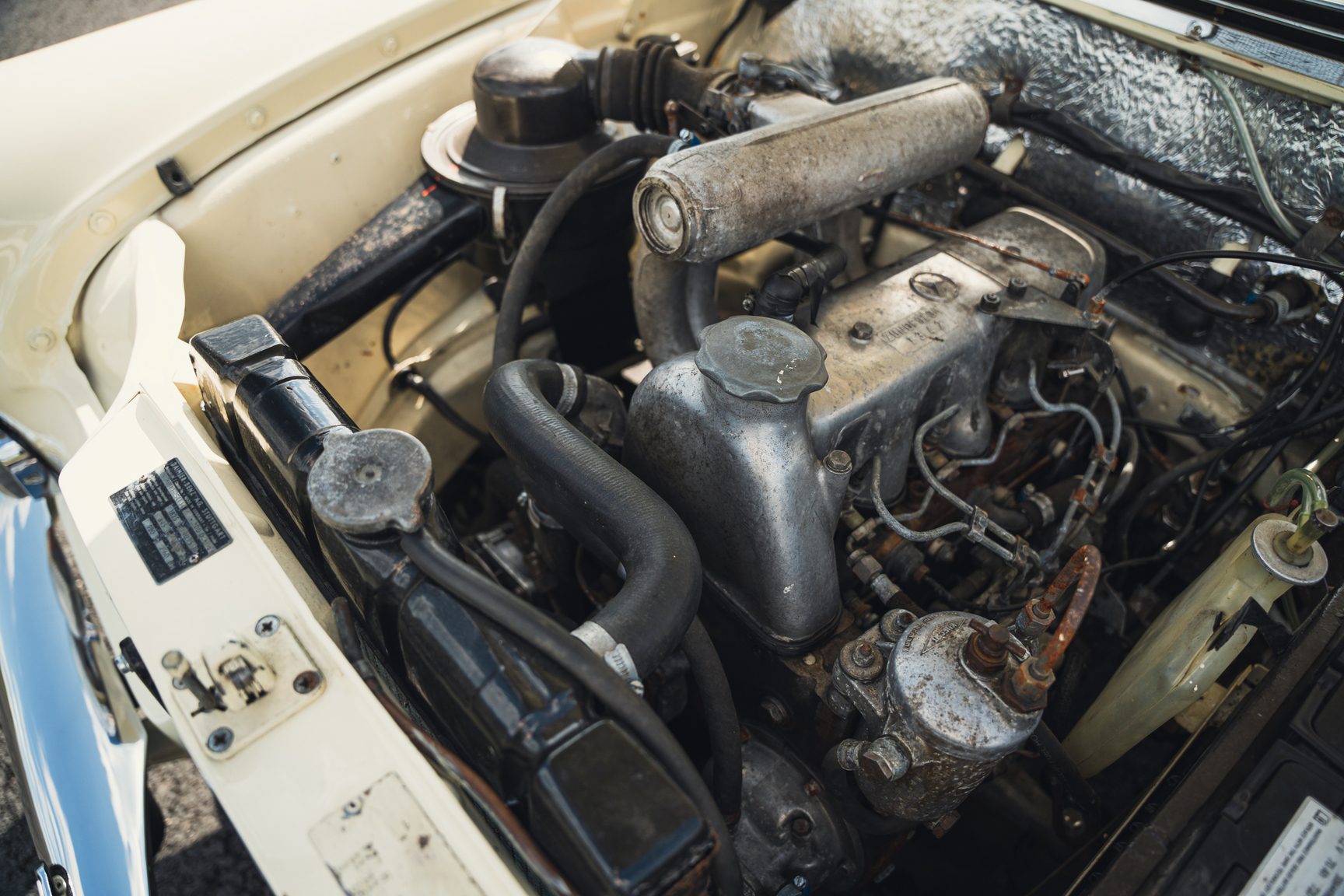 1966 Mercedes-Benz 200 D "Heckflosse", Mekanik