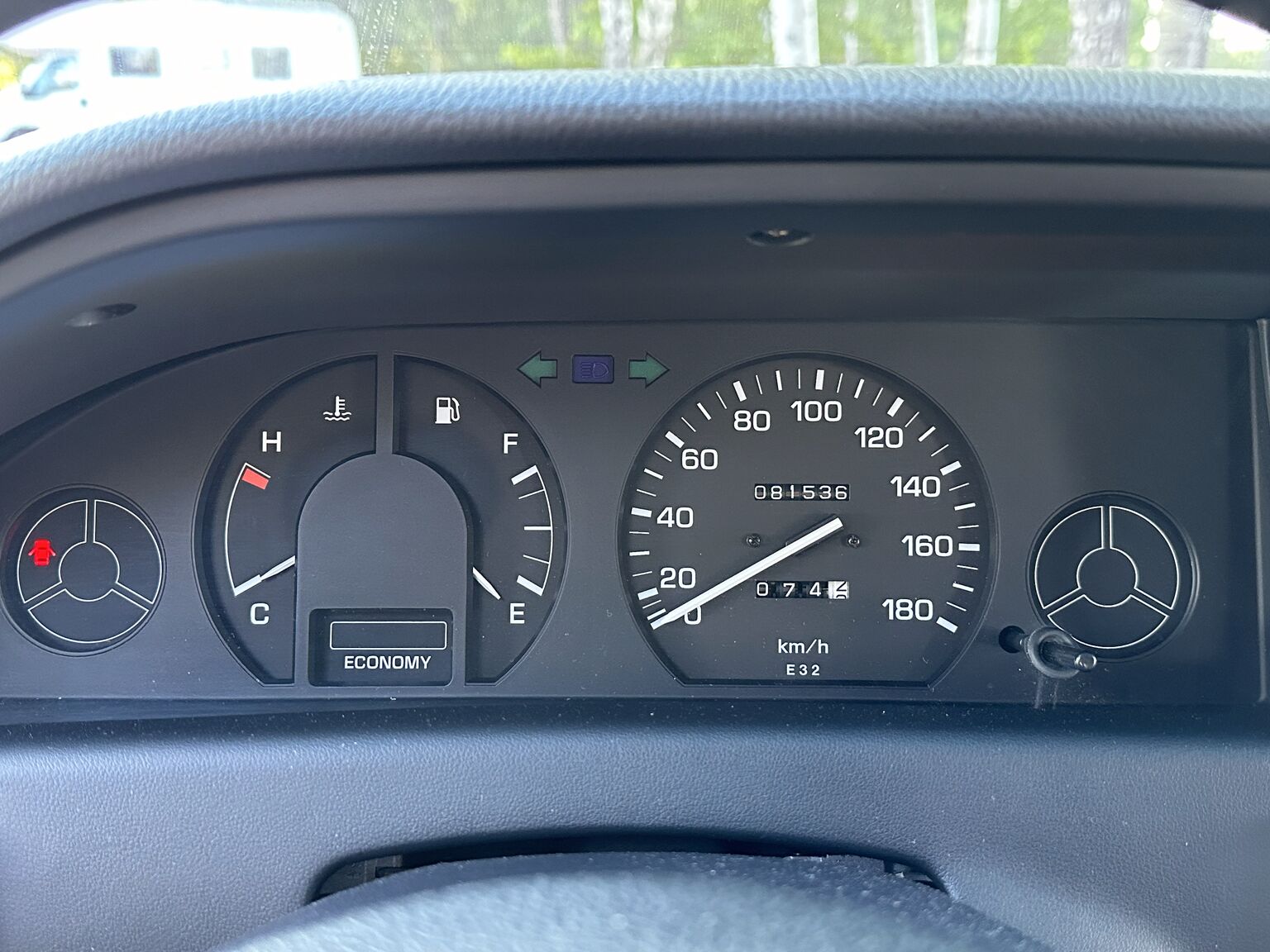 Interiörbild 1991 Toyota Corolla 1300 XLI