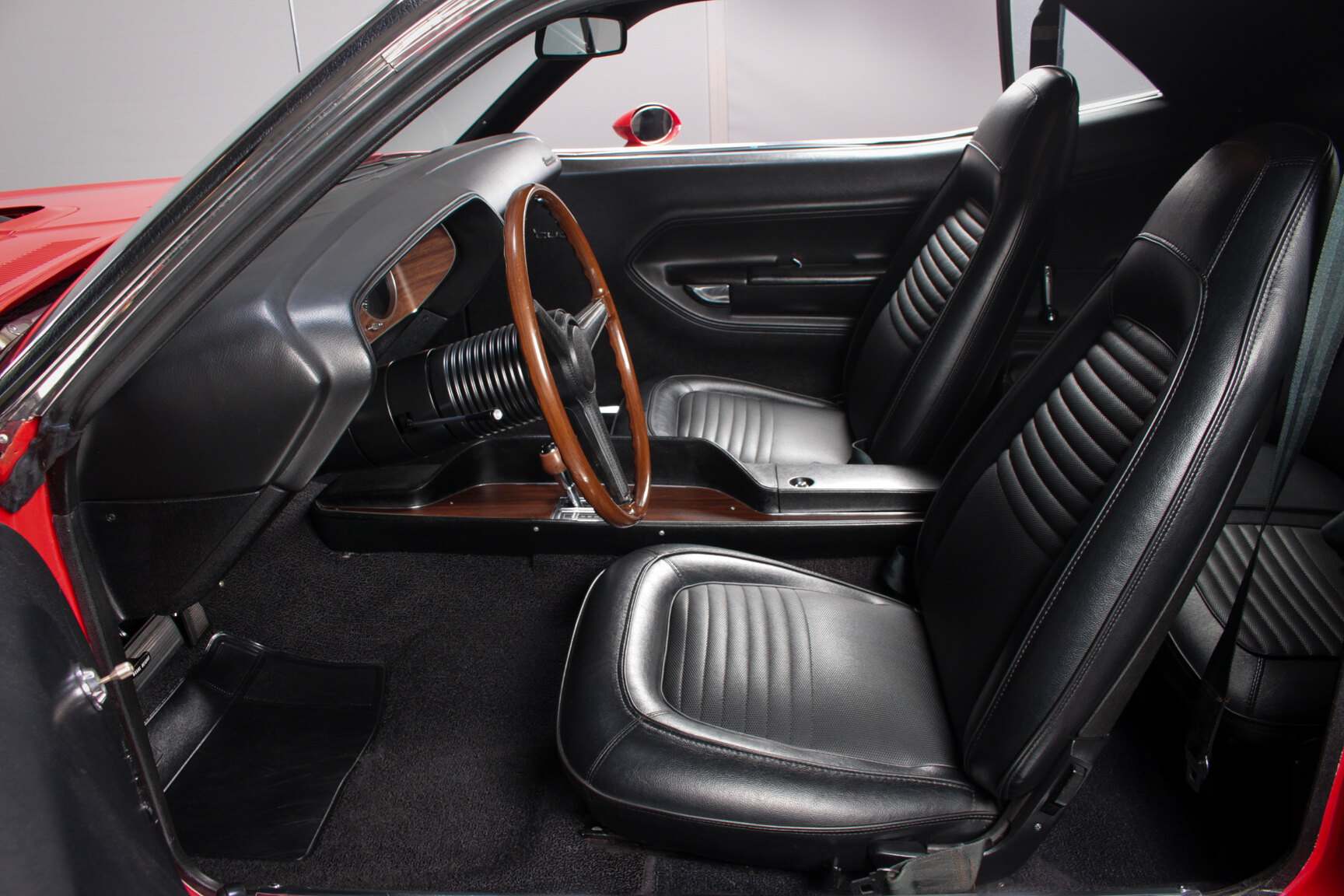 Interiörbild 1970 Plymouth Hemi Cuda