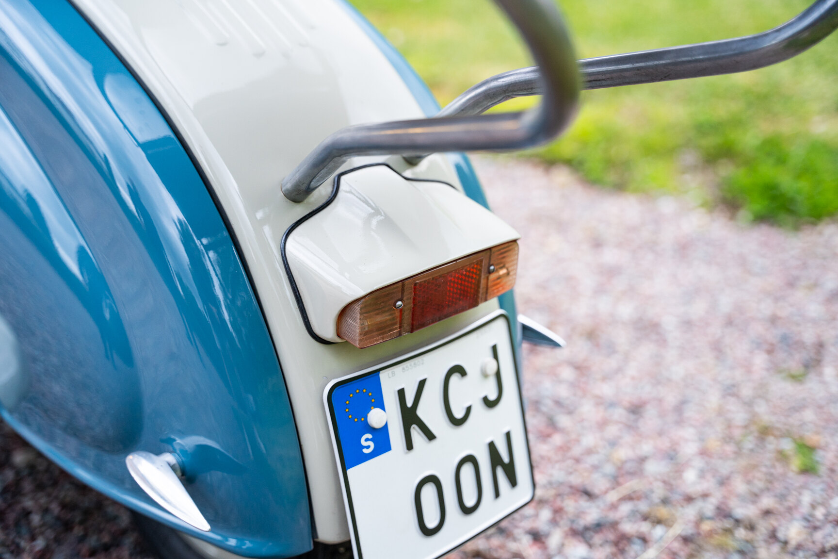 Exteriörbild på 1960 Lambretta Milano II