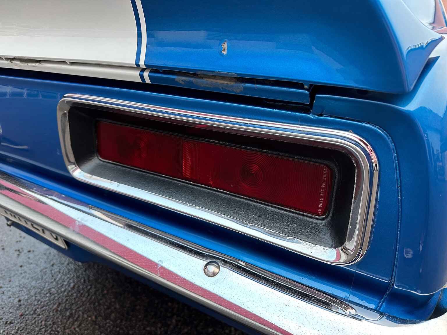 Exteriörbild på 1968 Chevrolet Camaro - Ett sista race