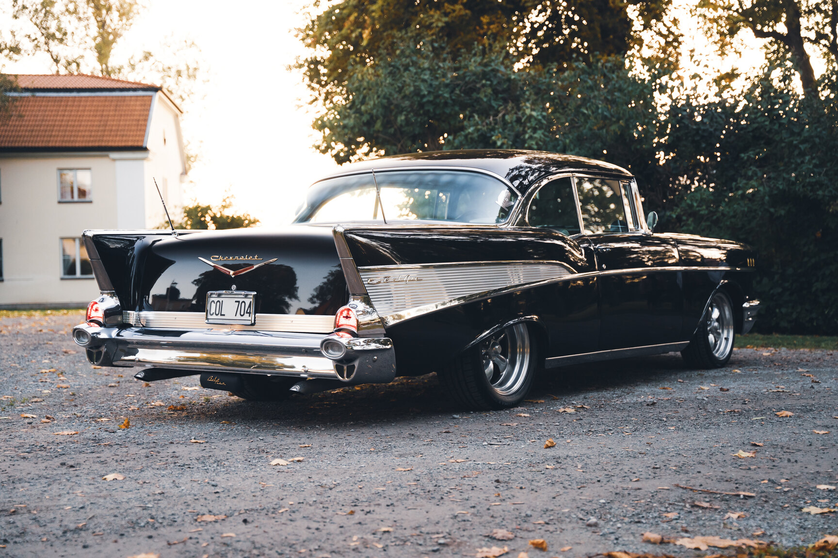 Exterior image of 1957 Chevrolet Bel Air Sport Coupé (9)
