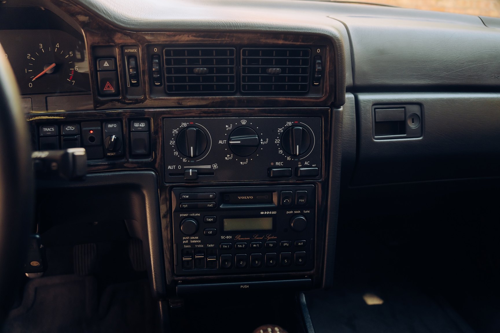 Interiörbild 1995 Volvo 850 T-5 R Kombi 