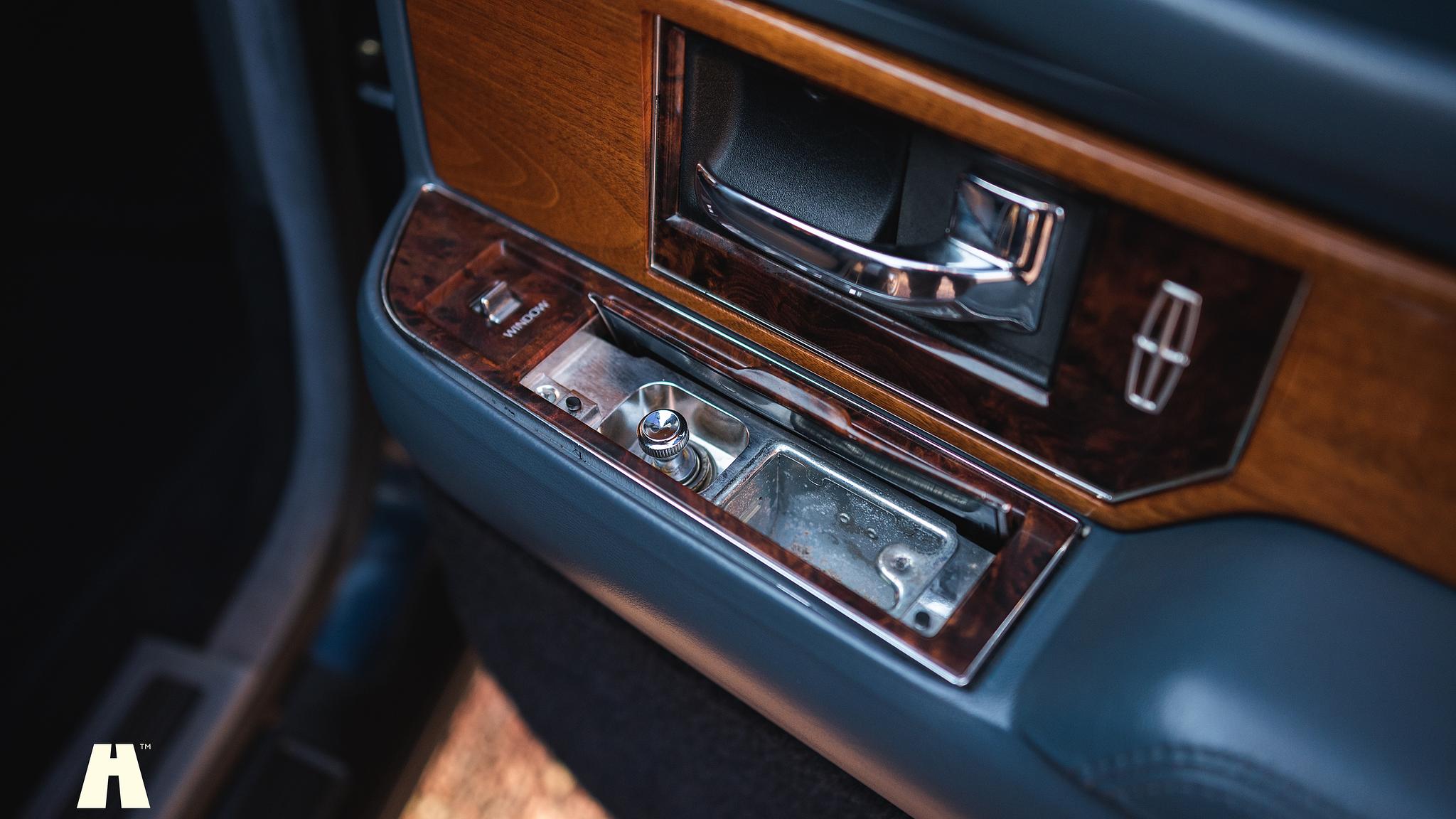 Interiörbild 1992 Lincoln Town Car Limousine 