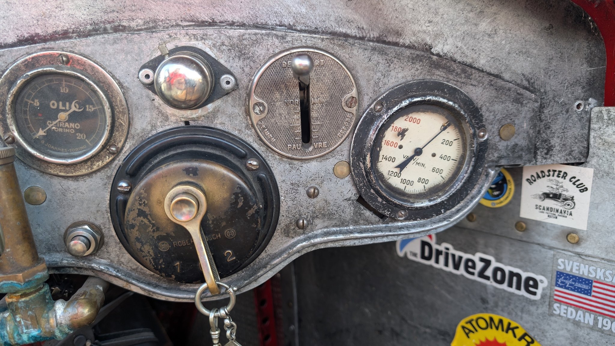 Interior image of 1929 FIAT 321C (521c) "Flying Fiona"