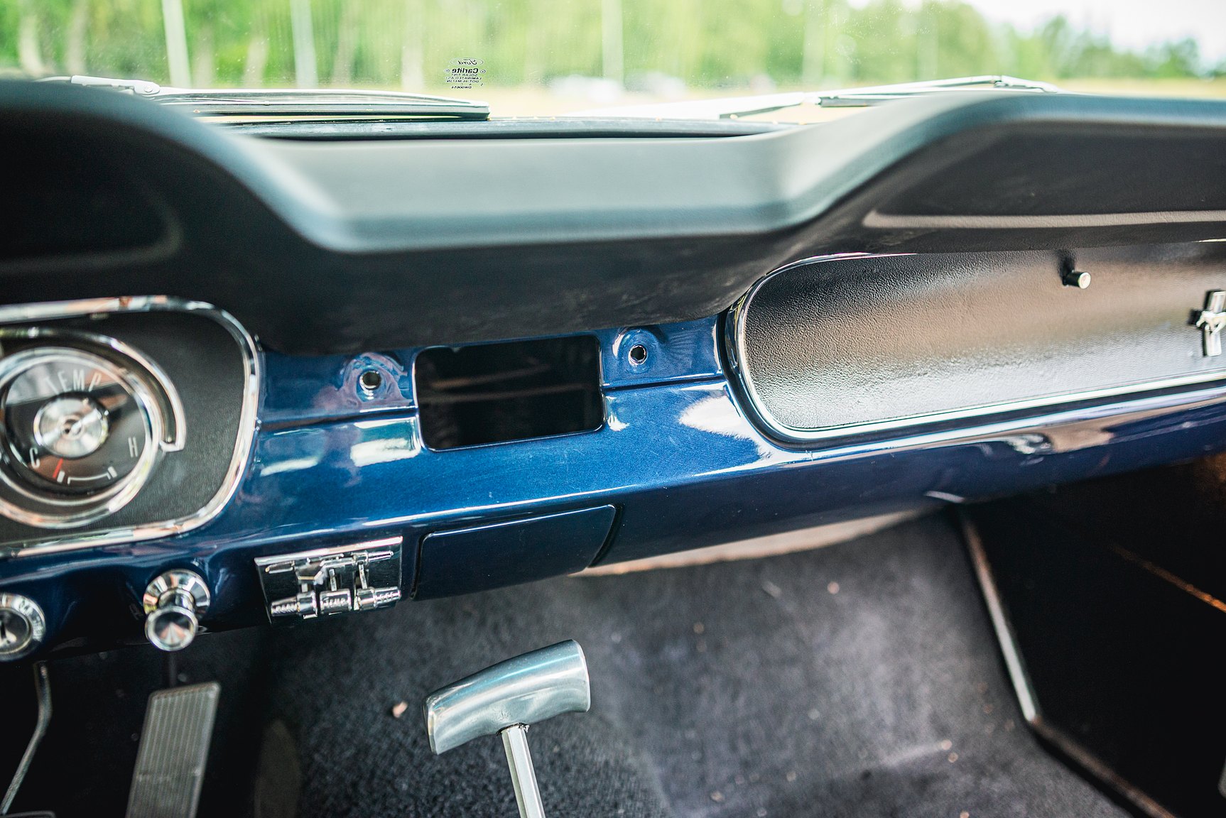 Innenraumfoto von 1965 Ford Mustang Fastback