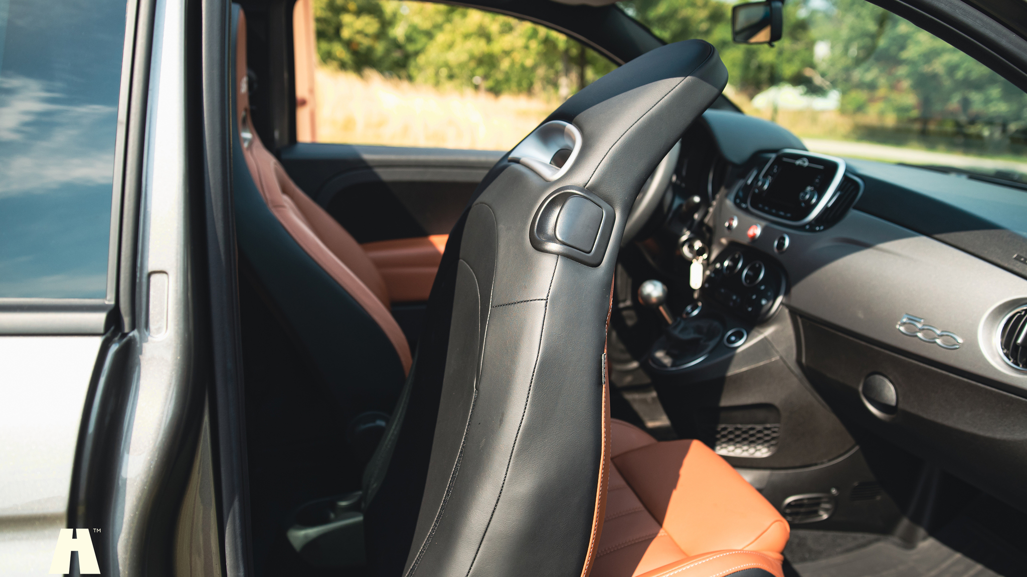 Interiörbild 2018 Abarth 595 Turismo CAB