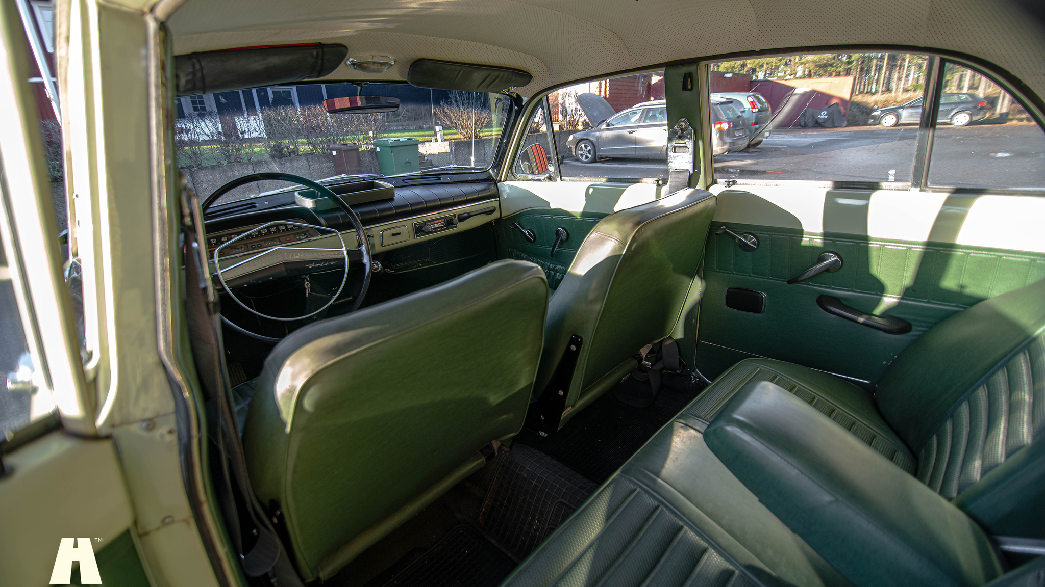 Interiörbild 1966 Volvo Amazon Sport
