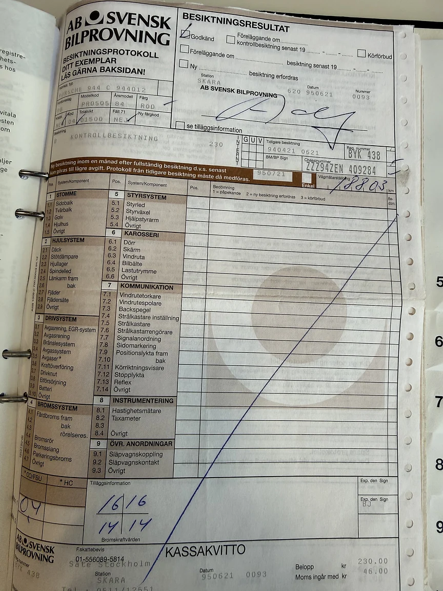 Dokumentation, 1984 Porsche 944 Targa (34)