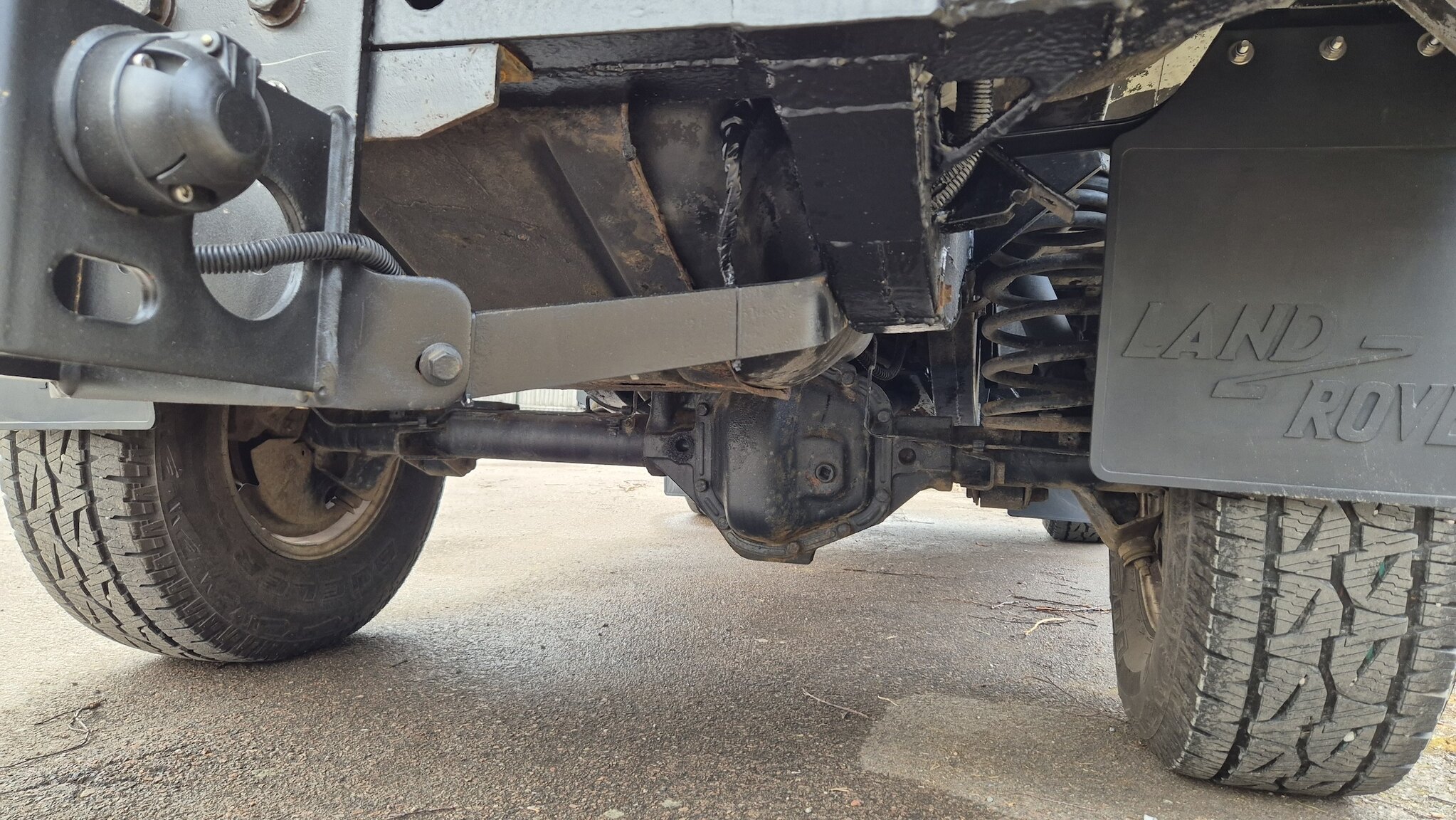 Image of 1999 Land Rover Defender Single Cab Pickup mechanics