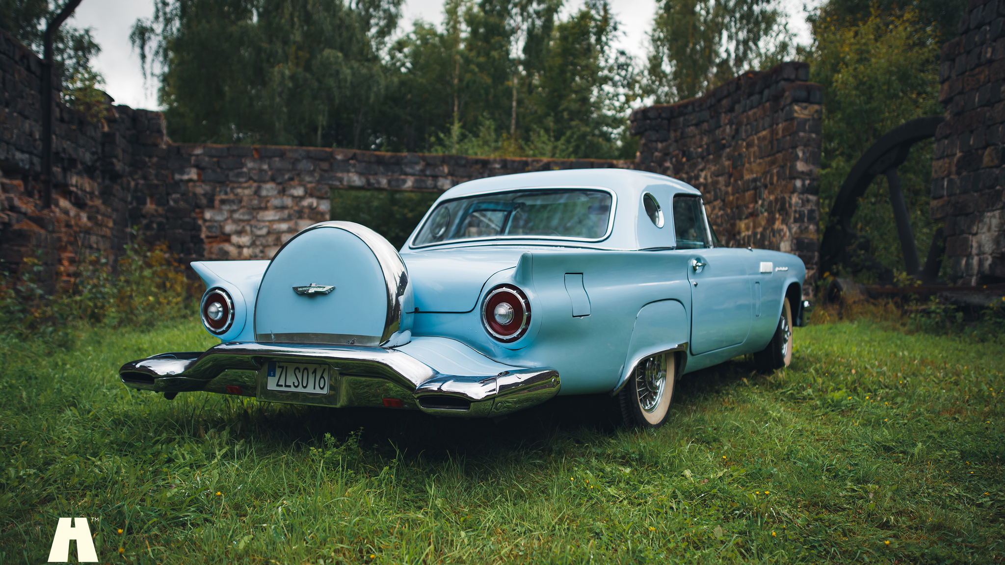 Exteriörbild på 1957 Ford Thunderbird D-Code